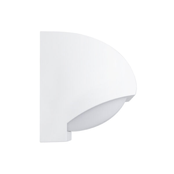 GLOBOSTAR® HORIZON 60691 Φωτιστικό Τοίχου – Απλίκα Εσωτερικού/Εξωτερικού Χώρου LED 15W 1575lm 120° AC175-265V Αδιάβροχο IP65 – Πλαστικό Σώμα – Φυσικό λευκό 4500K – Μ23.5 x Π11 x Υ10cm – Λευκό – Bridgelux Chip – 3 Χρόνια Εγγύηση