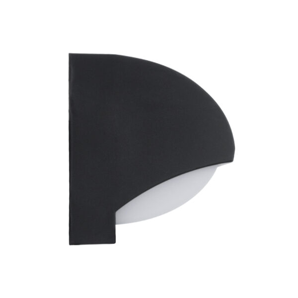 GLOBOSTAR® HORIZON 60693 Φωτιστικό Τοίχου – Απλίκα Εσωτερικού/Εξωτερικού Χώρου LED 15W 1575lm 120° AC175-265V Αδιάβροχο IP65 – Πλαστικό Σώμα – Φυσικό λευκό 4500K – Μ23.5 x Π11 x Υ10cm – Μαύρο – Bridgelux Chip – 3 Χρόνια Εγγύηση