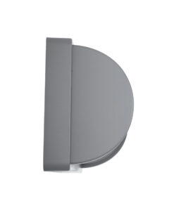 GLOBOSTAR® CELESTIAL 60695 Φωτιστικό Τοίχου – Απλίκα Εσωτερικού/Εξωτερικού Χώρου LED 15W 1575lm 120° AC175-265V Αδιάβροχο IP65 – Πλαστικό Σώμα – Φυσικό λευκό 4500K – Μ26 x Π9 x Υ13.5cm – Γκρι – Bridgelux Chip – 3 Χρόνια Εγγύηση