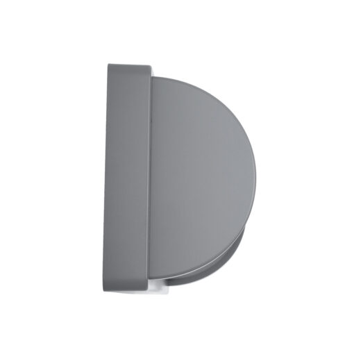 GLOBOSTAR® CELESTIAL 60695 Φωτιστικό Τοίχου – Απλίκα Εσωτερικού/Εξωτερικού Χώρου LED 15W 1575lm 120° AC175-265V Αδιάβροχο IP65 – Πλαστικό Σώμα – Φυσικό λευκό 4500K – Μ26 x Π9 x Υ13.5cm – Γκρι – Bridgelux Chip – 3 Χρόνια Εγγύηση