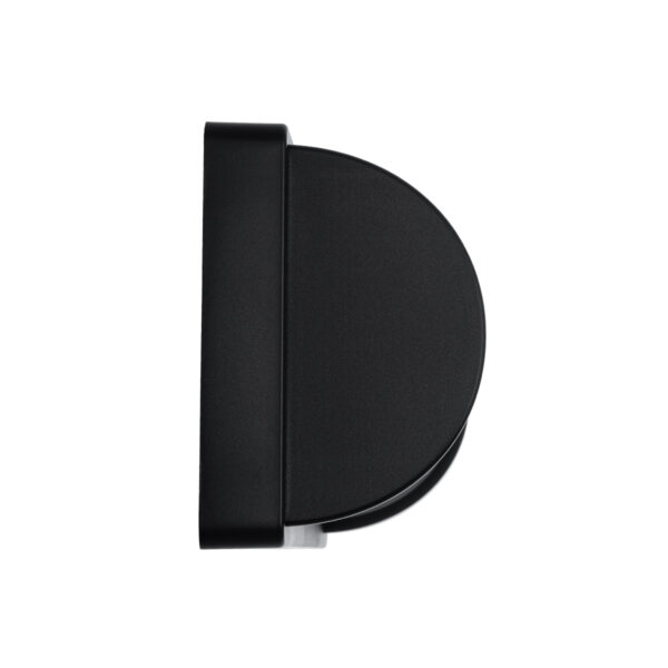 GLOBOSTAR® CELESTIAL 60696 Φωτιστικό Τοίχου – Απλίκα Εσωτερικού/Εξωτερικού Χώρου LED 15W 1575lm 120° AC175-265V Αδιάβροχο IP65 – Πλαστικό Σώμα – Φυσικό λευκό 4500K – Μ26 x Π9 x Υ13.5cm – Μαύρο – Bridgelux Chip – 3 Χρόνια Εγγύηση