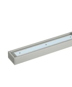 LED Γραμμικό Κρεμαστό Φωτιστικό Non Linkable Ασημί Up Down 60W Dimmable V-TAC Samsung Chip 6600lm 120° UGR<6 Φυσικό Λευκό 4000K – 607