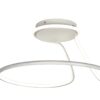 InLight Φωτιστικό Οροφής LED 38W 3CCT (by switch on base) σε λευκό χρώμα D:50cm (6074-WH)