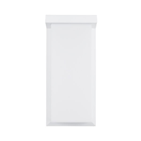 GLOBOSTAR® LOFT 60760 Φωτιστικό Τοίχου – Απλίκα Εσωτερικού/Εξωτερικού Χώρου LED 18W 1890lm 120° AC175-265V Αδιάβροχο IP65 – Πλαστικό Σώμα – Φυσικό λευκό 4500K – Μ24.5 x Π11 x Υ9.5cm – Λευκό – Bridgelux Chip – 3 Χρόνια Εγγύηση