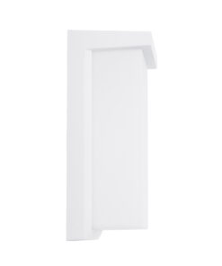 GLOBOSTAR® LOFT 60760 Φωτιστικό Τοίχου – Απλίκα Εσωτερικού/Εξωτερικού Χώρου LED 18W 1890lm 120° AC175-265V Αδιάβροχο IP65 – Πλαστικό Σώμα – Φυσικό λευκό 4500K – Μ24.5 x Π11 x Υ9.5cm – Λευκό – Bridgelux Chip – 3 Χρόνια Εγγύηση