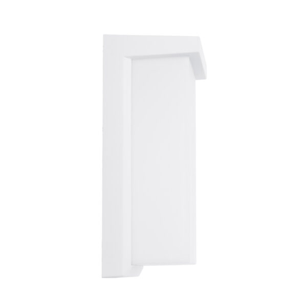 GLOBOSTAR® LOFT 60760 Φωτιστικό Τοίχου – Απλίκα Εσωτερικού/Εξωτερικού Χώρου LED 18W 1890lm 120° AC175-265V Αδιάβροχο IP65 – Πλαστικό Σώμα – Φυσικό λευκό 4500K – Μ24.5 x Π11 x Υ9.5cm – Λευκό – Bridgelux Chip – 3 Χρόνια Εγγύηση