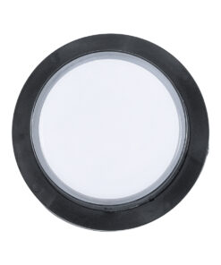 GLOBOSTAR® NEXUS 60761 Φωτιστικό Τοίχου – Απλίκα Εσωτερικού/Εξωτερικού Χώρου LED 10W 1050lm 120° AC175-265V Αδιάβροχο IP65 – Πλαστικό Σώμα – Φυσικό λευκό 4500K – Φ17 x Υ9cm – Μαύρο – Bridgelux Chip – 3 Χρόνια Εγγύηση