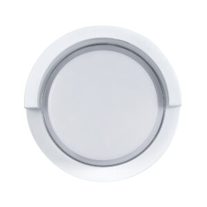 GLOBOSTAR® APEX 60766 Φωτιστικό Τοίχου – Απλίκα Εσωτερικού/Εξωτερικού Χώρου LED 10W 1050lm 120° AC175-265V Αδιάβροχο IP65 – Πλαστικό Σώμα – Φυσικό λευκό 4500K – Φ17 x Υ9cm – Λευκό – Bridgelux Chip – 3 Χρόνια Εγγύηση