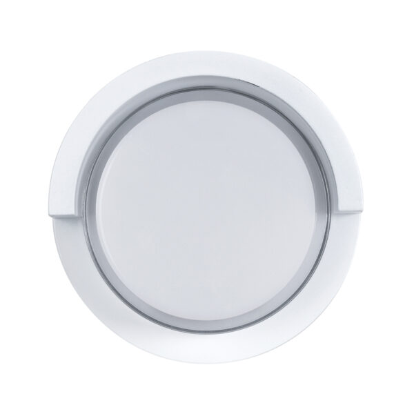GLOBOSTAR® APEX 60766 Φωτιστικό Τοίχου – Απλίκα Εσωτερικού/Εξωτερικού Χώρου LED 10W 1050lm 120° AC175-265V Αδιάβροχο IP65 – Πλαστικό Σώμα – Φυσικό λευκό 4500K – Φ17 x Υ9cm – Λευκό – Bridgelux Chip – 3 Χρόνια Εγγύηση