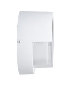 GLOBOSTAR® APEX 60766 Φωτιστικό Τοίχου – Απλίκα Εσωτερικού/Εξωτερικού Χώρου LED 10W 1050lm 120° AC175-265V Αδιάβροχο IP65 – Πλαστικό Σώμα – Φυσικό λευκό 4500K – Φ17 x Υ9cm – Λευκό – Bridgelux Chip – 3 Χρόνια Εγγύηση