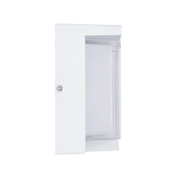 GLOBOSTAR® APEX 60772 Φωτιστικό Τοίχου – Απλίκα Εσωτερικού/Εξωτερικού Χώρου LED 10W 1050lm 120° AC175-265V Αδιάβροχο IP65 – Πλαστικό Σώμα – Φυσικό λευκό 4500K – Μ17 x Π17 x Υ9cm – Λευκό – Bridgelux Chip – 3 Χρόνια Εγγύηση