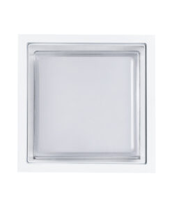 GLOBOSTAR® MAJESTIC 60775 Φωτιστικό Τοίχου – Απλίκα Εσωτερικού/Εξωτερικού Χώρου LED 10W 1050lm 120° AC175-265V Αδιάβροχο IP65 – Πλαστικό Σώμα – Φυσικό λευκό 4500K – Μ17 x Π17 x Υ9cm – Λευκό – Bridgelux Chip – 3 Χρόνια Εγγύηση