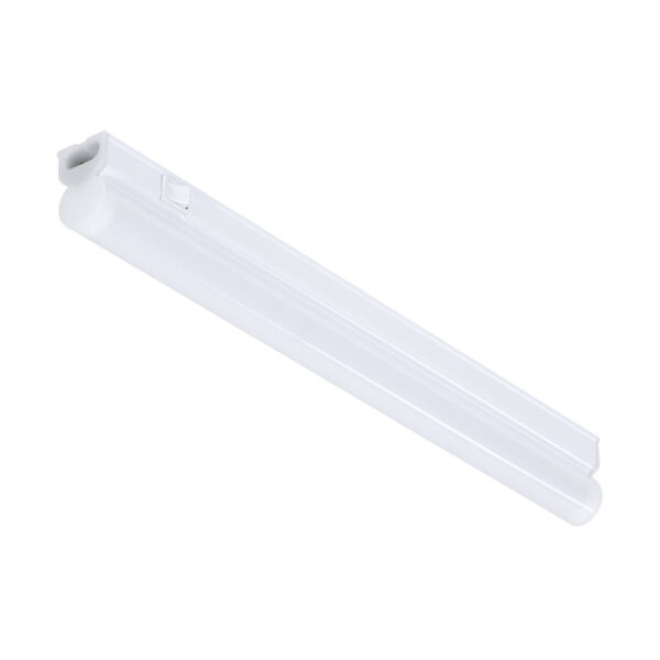 GloboStar® TUBO 60785 Γραμμικό Φωτιστικό Οροφής Linear LED Τύπου T5 Επεκτεινόμενο 5.5W 539lm 180° AC 220-240V IP20 Πάγκου Κουζίνας με Διακόπτη On/Off Μ30 x Π2.2 x Υ3.5cm Φυσικό Λευκό 4500K – Λευκό – 3 Years Warranty