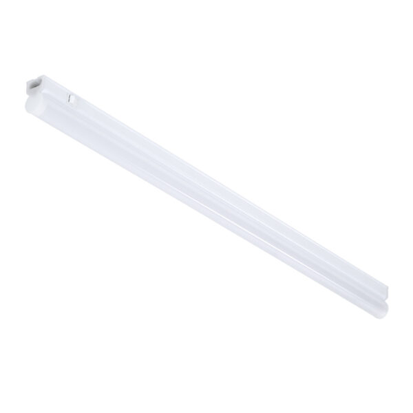 GloboStar® TUBO 60789 Γραμμικό Φωτιστικό Οροφής Linear LED Τύπου T5 Επεκτεινόμενο 9W 864lm 180° AC 220-240V IP20 Πάγκου Κουζίνας με Διακόπτη On/Off Μ60 x Π2.2 x Υ3.5cm Θερμό Λευκό 2700K – Λευκό – 3 Years Warranty