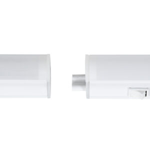 GloboStar® TUBO 60790 Γραμμικό Φωτιστικό Οροφής Linear LED Τύπου T5 Επεκτεινόμενο 18W 1800lm 180° AC 220-240V IP20 Πάγκου Κουζίνας με Διακόπτη On/Off Μ120 x Π2.2 x Υ3.5cm Ψυχρό Λευκό 6000K – Λευκό – 3 Years Warranty