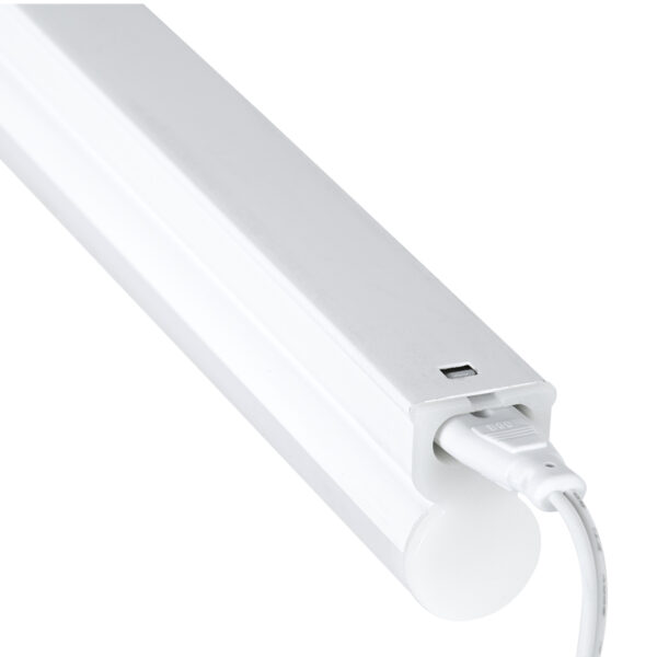 GloboStar® TUBO 60791 Γραμμικό Φωτιστικό Οροφής Linear LED Τύπου T5 Επεκτεινόμενο 18W 1764lm 180° AC 220-240V IP20 Πάγκου Κουζίνας με Διακόπτη On/Off Μ120 x Π2.2 x Υ3.5cm Φυσικό Λευκό 4500K – Λευκό – 3 Years Warranty