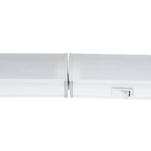 GloboStar® TUBO 60792 Γραμμικό Φωτιστικό Οροφής Linear LED Τύπου T5 Επεκτεινόμενο 18W 1728lm 180° AC 220-240V IP20 Πάγκου Κουζίνας με Διακόπτη On/Off Μ120 x Π2.2 x Υ3.5cm Θερμό Λευκό 2700K – Λευκό – 3 Years Warranty