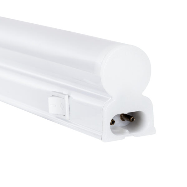 GloboStar® TUBO 60792 Γραμμικό Φωτιστικό Οροφής Linear LED Τύπου T5 Επεκτεινόμενο 18W 1728lm 180° AC 220-240V IP20 Πάγκου Κουζίνας με Διακόπτη On/Off Μ120 x Π2.2 x Υ3.5cm Θερμό Λευκό 2700K – Λευκό – 3 Years Warranty