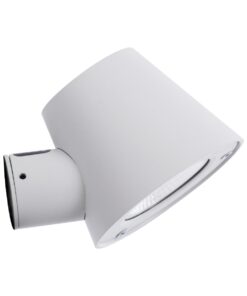 GloboStar® GARDENIA 60797 Φωτιστικό Τοίχου – Απλίκα Αρχιτεκτονικού Φωτισμού Εσωτερικού/Εξωτερικού Χώρου Up or Down LED 7W 700lm 60° AC220-240V Αδιάβροχο IP65 – Σώμα Αλουμινίου & Tempered Glass – Μ9.5 x Π13 x Υ7.7cm – Θερμό Λευκό 2700K – Λευκό – Bridgelux Chip – 5 Years Warranty