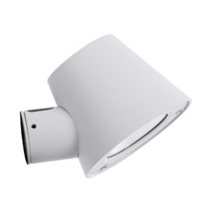 GloboStar® GARDENIA 60797 Φωτιστικό Τοίχου – Απλίκα Αρχιτεκτονικού Φωτισμού Εσωτερικού/Εξωτερικού Χώρου Up or Down LED 7W 700lm 60° AC220-240V Αδιάβροχο IP65 – Σώμα Αλουμινίου & Tempered Glass – Μ9.5 x Π13 x Υ7.7cm – Θερμό Λευκό 2700K – Λευκό – Bridgelux Chip – 5 Years Warranty