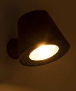 GloboStar® GARDENIA 60799 Φωτιστικό Τοίχου – Απλίκα Αρχιτεκτονικού Φωτισμού Εσωτερικού/Εξωτερικού Χώρου Up or Down LED 7W 700lm 60° AC220-240V Αδιάβροχο IP65 – Σώμα Αλουμινίου & Tempered Glass – Μ9.5 x Π13 x Υ7.7cm – Θερμό Λευκό 2700K – Μαύρο – Bridgelux Chip – 5 Years Warranty