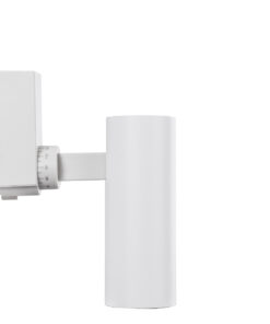 GloboStar® LUGANO 60801 Μονοφασικό Φωτιστικό Σποτ Ράγας LED 10W 1250lm 36° Acrylic HQ LENS AC 220-240V IP20 Φ4.5 x Υ19cm Φυσικό Λευκό 4500K – EUROTRACK® System 1L+1N – Λευκό – Bridgelux Chip – TÜV Certified Driver – 5 Χρόνια Εγγύηση