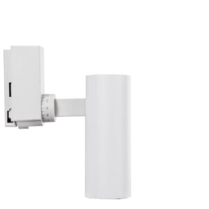 GloboStar® LUGANO 60801 Μονοφασικό Φωτιστικό Σποτ Ράγας LED 10W 1250lm 36° Acrylic HQ LENS AC 220-240V IP20 Φ4.5 x Υ19cm Φυσικό Λευκό 4500K – EUROTRACK® System 1L+1N – Λευκό – Bridgelux Chip – TÜV Certified Driver – 5 Χρόνια Εγγύηση