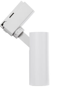 GloboStar® LUGANO 60801 Μονοφασικό Φωτιστικό Σποτ Ράγας LED 10W 1250lm 36° Acrylic HQ LENS AC 220-240V IP20 Φ4.5 x Υ19cm Φυσικό Λευκό 4500K – EUROTRACK® System 1L+1N – Λευκό – Bridgelux Chip – TÜV Certified Driver – 5 Χρόνια Εγγύηση