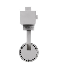 GloboStar® LUGANO 60802 Μονοφασικό Φωτιστικό Σποτ Ράγας LED 10W 1200lm 36° Acrylic HQ LENS AC 220-240V IP20 Φ4.5 x Υ19cm Θερμό Λευκό 2700K – EUROTRACK® System 1L+1N – Λευκό – Bridgelux Chip – TÜV Certified Driver – 5 Χρόνια Εγγύηση