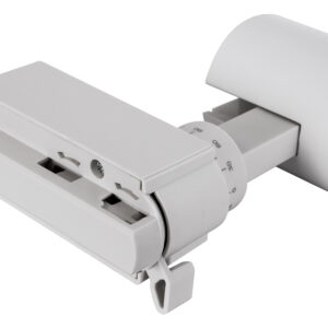GloboStar® LUGANO 60802 Μονοφασικό Φωτιστικό Σποτ Ράγας LED 10W 1200lm 36° Acrylic HQ LENS AC 220-240V IP20 Φ4.5 x Υ19cm Θερμό Λευκό 2700K – EUROTRACK® System 1L+1N – Λευκό – Bridgelux Chip – TÜV Certified Driver – 5 Χρόνια Εγγύηση