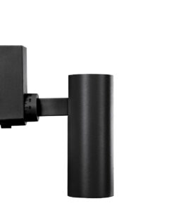 Globostar 60805 Μονοφασικό Bridgelux COB LED Μάυρο Φωτιστικό Σποτ Ράγας 10W 230V 1200lm 30° Θερμό Λευκό 3000k