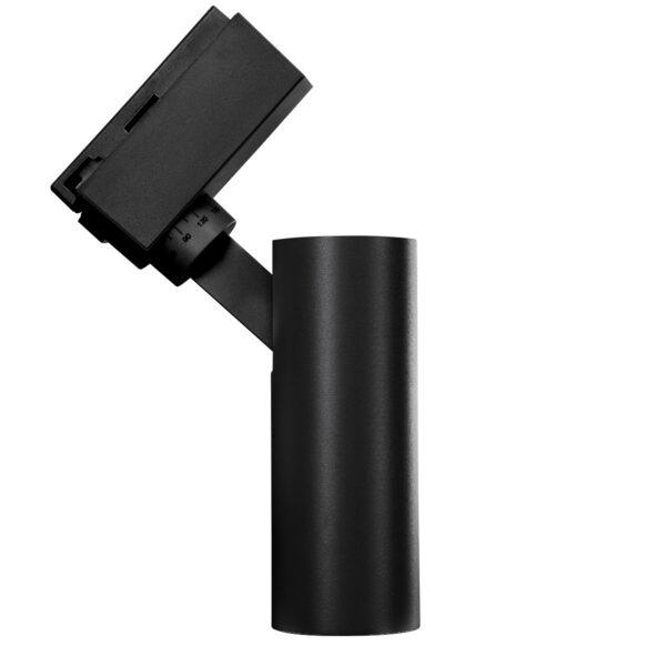 Globostar 60805 Μονοφασικό Bridgelux COB LED Μάυρο Φωτιστικό Σποτ Ράγας 10W 230V 1200lm 30° Θερμό Λευκό 3000k