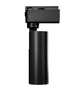 Globostar 60805 Μονοφασικό Bridgelux COB LED Μάυρο Φωτιστικό Σποτ Ράγας 10W 230V 1200lm 30° Θερμό Λευκό 3000k