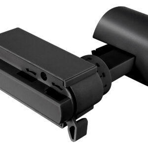 Globostar 60805 Μονοφασικό Bridgelux COB LED Μάυρο Φωτιστικό Σποτ Ράγας 10W 230V 1200lm 30° Θερμό Λευκό 3000k
