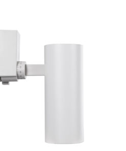 GloboStar® LUGANO 60807 Μονοφασικό Φωτιστικό Σποτ Ράγας LED 20W 2500lm 36° Acrylic HQ LENS AC 220-240V IP20 Φ6.5 x Υ22cm Φυσικό Λευκό 4500K – EUROTRACK® System 1L+1N – Λευκό – Bridgelux Chip – TÜV Certified Driver – 5 Χρόνια Εγγύηση