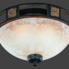 Φωτιστικό Οροφής Trio Lighting   E27 Σκουριά Μεταλλικό    608100224