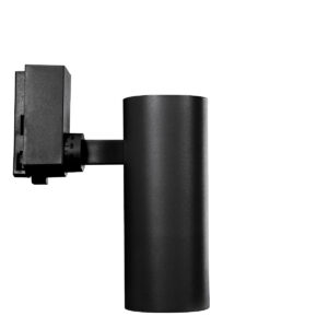 Globostar 60811 Μονοφασικό Bridgelux COB LED Μάυρο Φωτιστικό Σποτ Ράγας 20W 230V 2400lm 30° Θερμό Λευκό 3000k