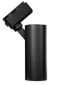 Globostar 60811 Μονοφασικό Bridgelux COB LED Μάυρο Φωτιστικό Σποτ Ράγας 20W 230V 2400lm 30° Θερμό Λευκό 3000k