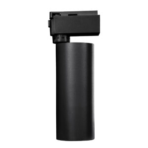 Globostar 60811 Μονοφασικό Bridgelux COB LED Μάυρο Φωτιστικό Σποτ Ράγας 20W 230V 2400lm 30° Θερμό Λευκό 3000k