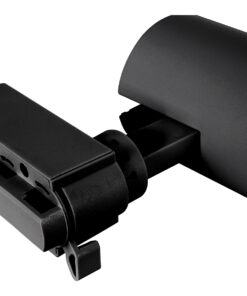 Globostar 60811 Μονοφασικό Bridgelux COB LED Μάυρο Φωτιστικό Σποτ Ράγας 20W 230V 2400lm 30° Θερμό Λευκό 3000k