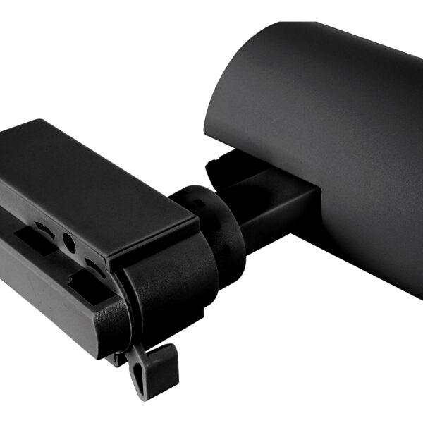 Globostar 60811 Μονοφασικό Bridgelux COB LED Μάυρο Φωτιστικό Σποτ Ράγας 20W 230V 2400lm 30° Θερμό Λευκό 3000k