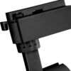 Globostar 60811 Μονοφασικό Bridgelux COB LED Μάυρο Φωτιστικό Σποτ Ράγας 20W 230V 2400lm 30° Θερμό Λευκό 3000k