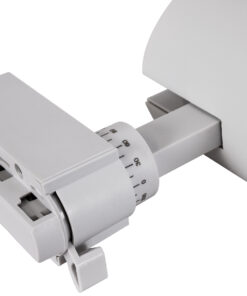 GloboStar® LUGANO 60812 Μονοφασικό Φωτιστικό Σποτ Ράγας LED 30W 3900lm 36° Acrylic HQ LENS AC 220-240V IP20 Φ7.5 x Υ22.7cm Ψυχρό Λευκό 6000K – EUROTRACK® System 1L+1N – Λευκό – Bridgelux Chip – TÜV Certified Driver – 5 Χρόνια Εγγύηση