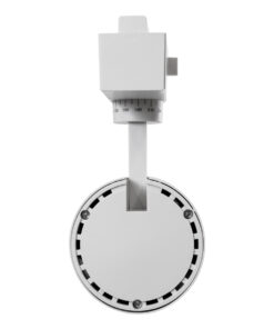 GloboStar® LUGANO 60813 Μονοφασικό Φωτιστικό Σποτ Ράγας LED 30W 3750lm 36° Acrylic HQ LENS AC 220-240V IP20 Φ7.5 x Υ22.7cm Φυσικό Λευκό 4500K – EUROTRACK® System 1L+1N – Λευκό – Bridgelux Chip – TÜV Certified Driver – 5 Χρόνια Εγγύηση