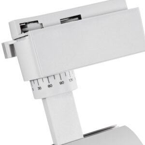 Globostar 60814 Μονοφασικό Bridgelux COB LED Λευκό Φωτιστικό Σποτ Ράγας 30W 230V 3600lm 30° Θερμό Λευκό 3000k