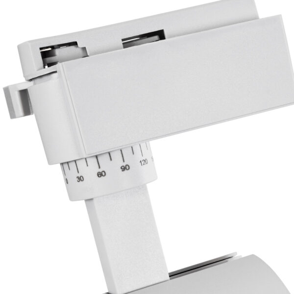 Globostar 60814 Μονοφασικό Bridgelux COB LED Λευκό Φωτιστικό Σποτ Ράγας 30W 230V 3600lm 30° Θερμό Λευκό 3000k