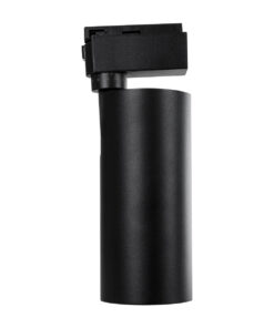 GloboStar® LUGANO 60815 Μονοφασικό Φωτιστικό Σποτ Ράγας LED 30W 3900lm 36° Acrylic HQ LENS AC 220-240V IP20 Φ7.5 x Υ22.7cm Ψυχρό Λευκό 6000K – EUROTRACK® System 1L+1N – Μαύρο – Bridgelux Chip – TÜV Certified Driver – 5 Χρόνια Εγγύηση