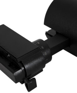 GloboStar® LUGANO 60815 Μονοφασικό Φωτιστικό Σποτ Ράγας LED 30W 3900lm 36° Acrylic HQ LENS AC 220-240V IP20 Φ7.5 x Υ22.7cm Ψυχρό Λευκό 6000K – EUROTRACK® System 1L+1N – Μαύρο – Bridgelux Chip – TÜV Certified Driver – 5 Χρόνια Εγγύηση