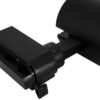 GloboStar® LUGANO 60816 Μονοφασικό Φωτιστικό Σποτ Ράγας LED 30W 3750lm 36° Acrylic HQ LENS AC 220-240V IP20 Φ7.5 x Υ22.7cm Φυσικό Λευκό 4500K – EUROTRACK® System 1L+1N – Μαύρο – Bridgelux Chip – TÜV Certified Driver – 5 Χρόνια Εγγύηση