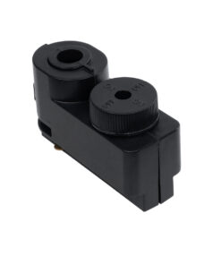 Globostar 2L-EUROTRACK 60857 Αντάπτορας Κρέμασης Φωτιστικού – Μονοφασικός 2 Καλωδίων για όλες τις Ράγες EUROTRACK AC 220-240V IP20 Μ7 x Π3 x Υ4cm – EUROTRACK® System 1L+1N – Θερμοπλαστικό – Μαύρο – 5 Χρόνια Εγγύηση